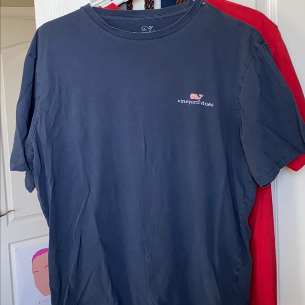Navy Vineyard Vines shirt